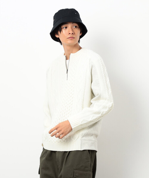 COMME CA ISM（コムサイズム） セーター ニット ニット×裏シャギー