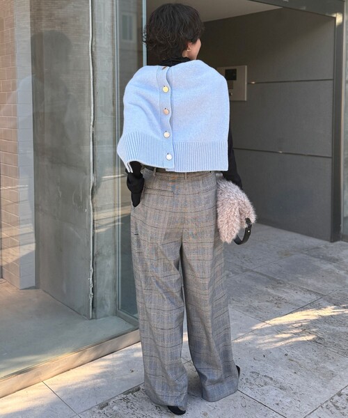 NOLLEY'S（ノーリーズ） ニットカーディガン 38 サックスブルー