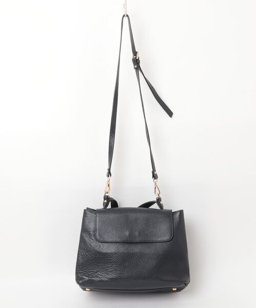 GIANNI NOTARO（ジャンニノターロ） 2WAYバッグ - ネイビー レディース