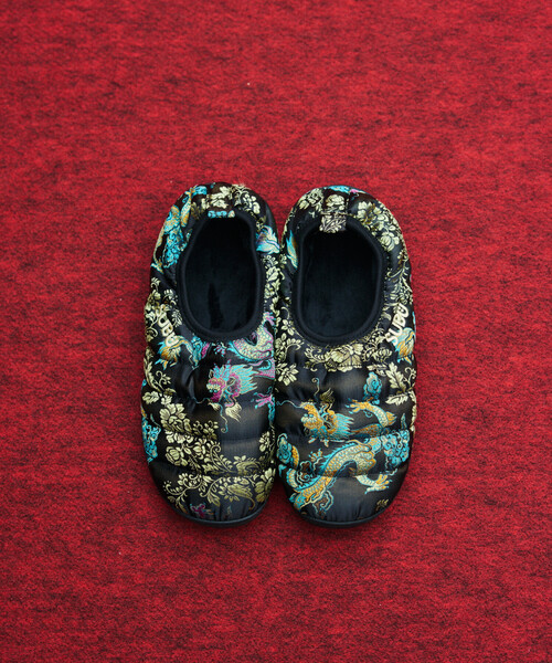 【美品】SUBU VAMP CHINADRESS SUBU（スブ） サンダル SUBU / VAMP SHOES CHINADRESS Dots Collection