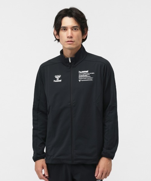 サッカー部　ヒュンメル　ジャージ　ブラック hummel（ヒュンメル） ジャージ ジャージトップ メンズ : ZOZOTOWN