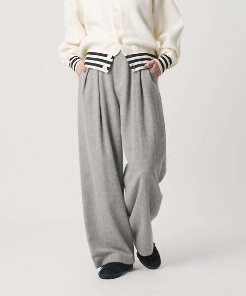 BEAUTY＆YOUTH UNITED ARROWS スラックス パンツ 毛ブレンド