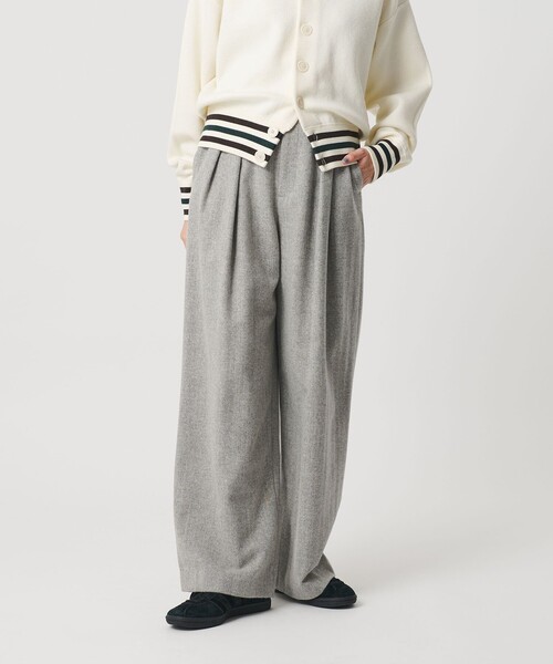 BEAUTY＆YOUTH UNITED ARROWS スラックス パンツ 毛ブレンド