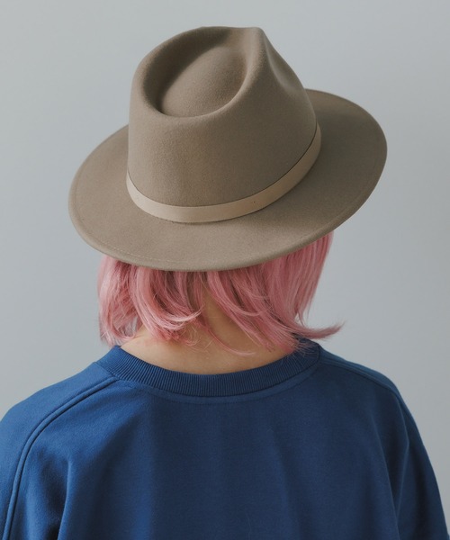 BRIXTON（ブリクストン） 帽子 ハット MESSER PACKABLE FEDORAスナップ