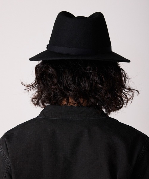 BRIXTON（ブリクストン） 帽子 ハット MESSER PACKABLE FEDORAスナップ