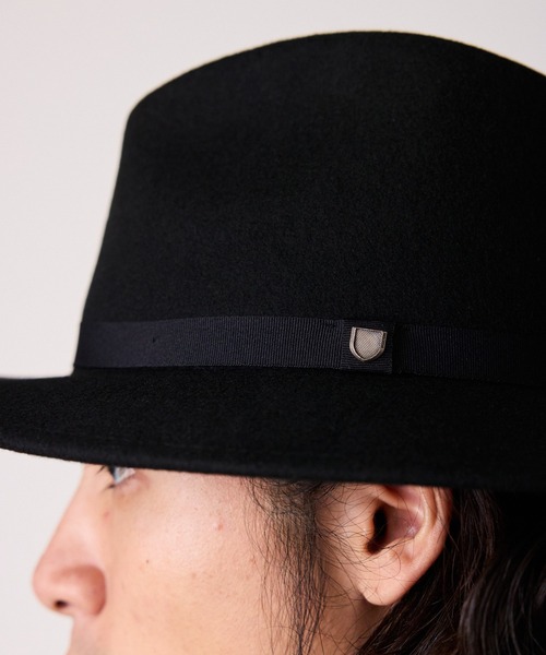 BRIXTON（ブリクストン） 帽子 ハット MESSER PACKABLE FEDORAスナップ