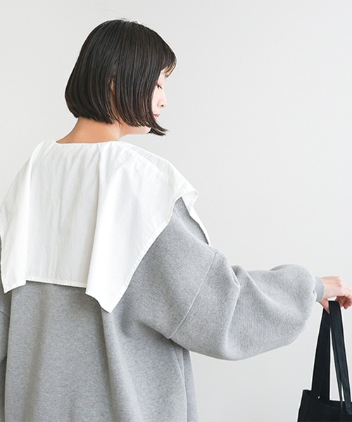 SOLAMONAT（ソラモナ） カーディガン ウエハースニットワイド