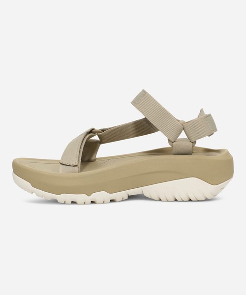 「Teva」 フラットサンダル 25cm カーキ レディース_画像2