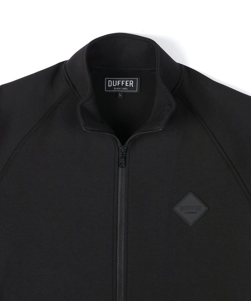 DUFFER BLACK LABEL ダンボールニット スタンド ジップトップス The DUFFER of ST.GEORGE（ザダファーオブセントジョージ） 「BLACK