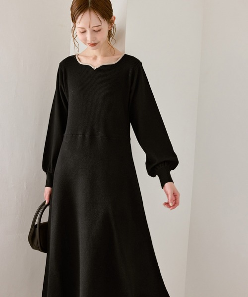 ROPE' PICNIC（ロペ ピクニック） ワンピース ハートネックニット