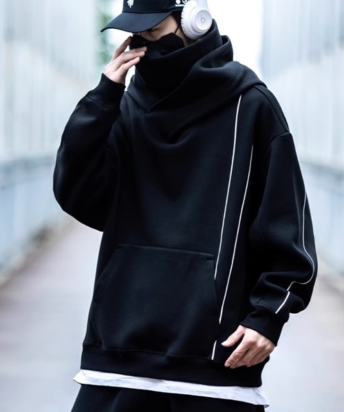 「WESTBOY」 プルオーバーパーカー M グレー メンズ_画像3