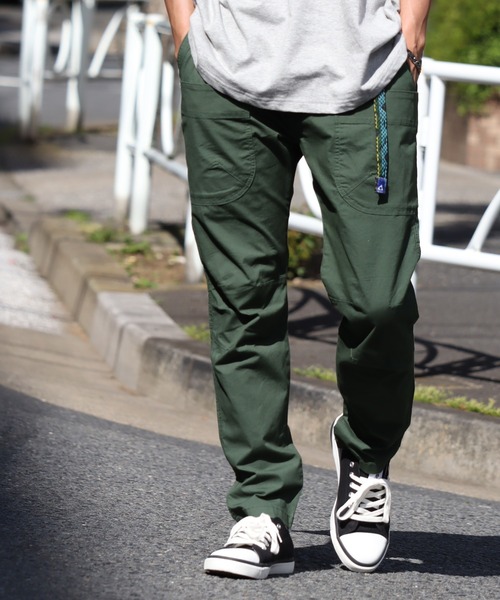 GERRY（ジェリー） カーゴパンツ L オリーブ メンズ : ZOZOTOWN Yahoo