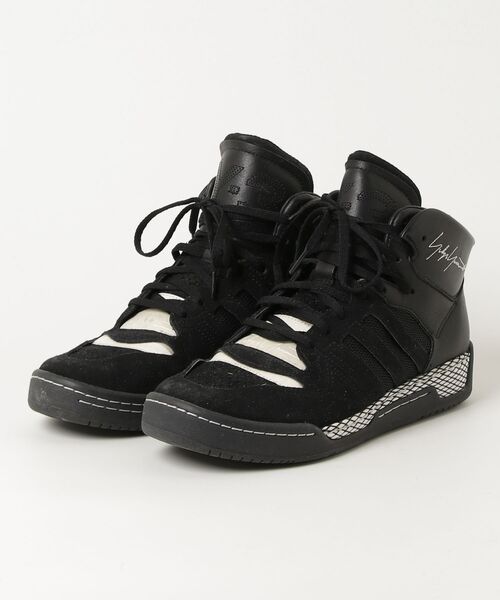 Y-3 「Y-3」 ハイカットスニーカー 26cm ブラック メンズ : ZOZOTOWN