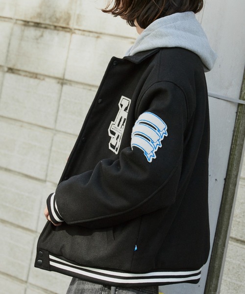 Liberaiders（リベレイダース） スタジャン LR VARSITY JACKET ロゴ