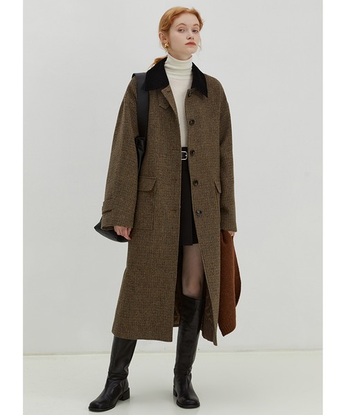 Fano Studios」 ステンカラーコート M ブラウン系その他 レディース