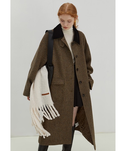 Fano Studios」 ステンカラーコート M ブラウン系その他 レディース