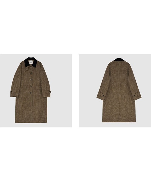 Fano Studios」 ステンカラーコート M ブラウン系その他 レディース