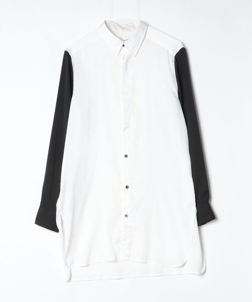 PARADOX（パラドックス） 長袖シャツ M ホワイト メンズ : ZOZOTOWN