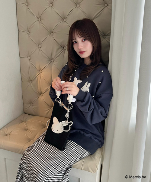 Miffy（ミッフィー） チャーム パールバッグチャーム レディース