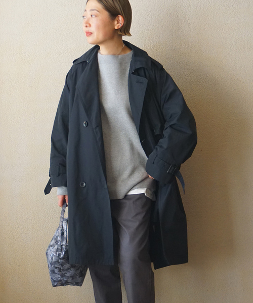 ジャーナルスタンダードLUXE HTSコート　ネイビー JOURNAL STANDARD LUXE（ジャーナルスタンダード ラックス） トレンチ