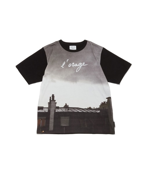 adam et rope × agnesb コラボTシャツ agnes b. pour ADAM ET ROPE' 】BOX LOGO T-shirts（Tシャツ