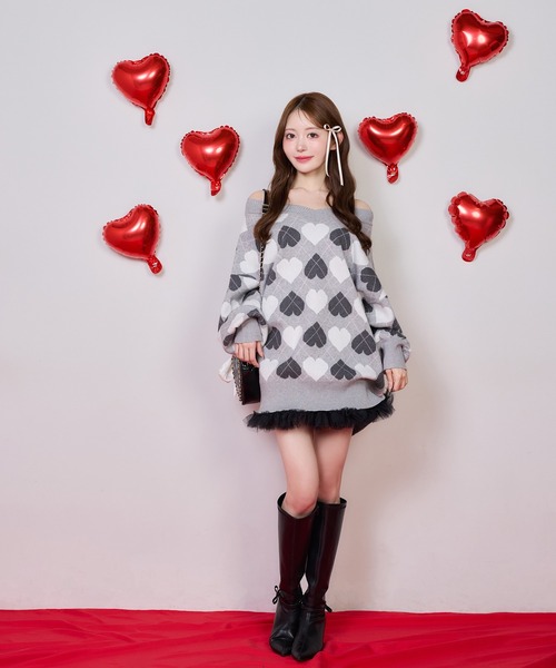 one after another NICE CLAUP ワンピース 「Heart Collection」ハート
