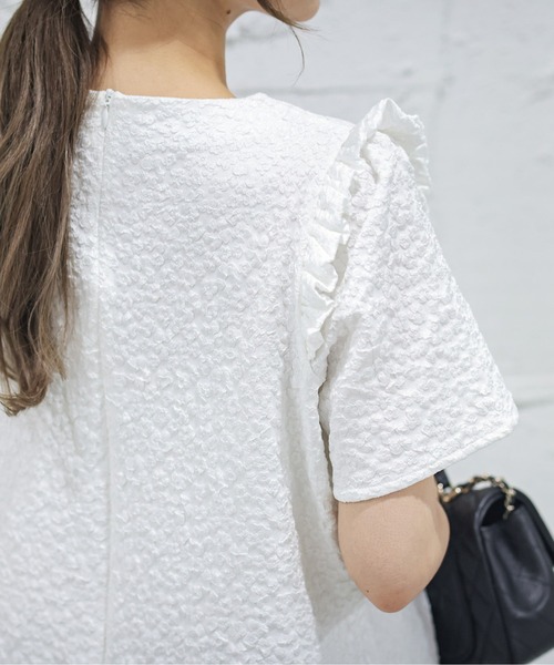 「SUGAR BISKET」 「La-gemme」半袖ワンピース L ブルー レディース_画像3