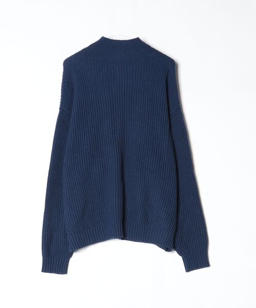 「EMMA CLOTHES」 長袖ニット M ネイビー メンズ_画像2