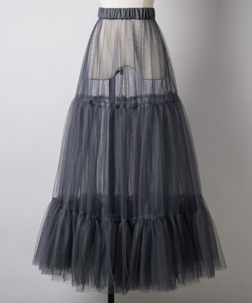 LA BELLE ETUDE（ラベルエチュード） フレアスカート 1 ブラック