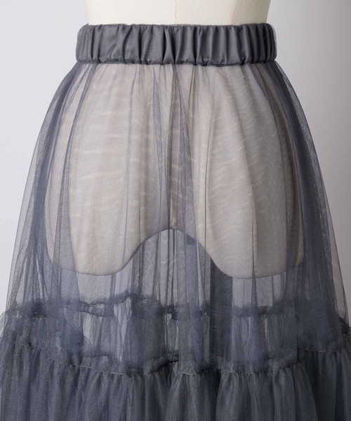 LA EELLE TUDE ㆍフレアスカート LA BELLE ETUDE（ラベルエチュード） フレアスカート FREE ブラウン