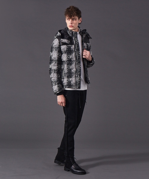 5351 POUR LES HOMMES ダウンジャケット 48 ブラック メンズ