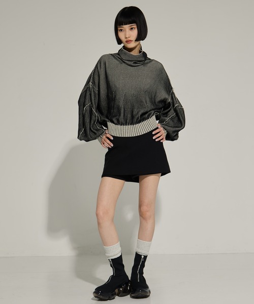 ブーツ 「grounds/グラウンズ」「STUDIOUS別注」 ZIP MOOPIE BOOTS/ジップムーピーブーツ レディースの画像