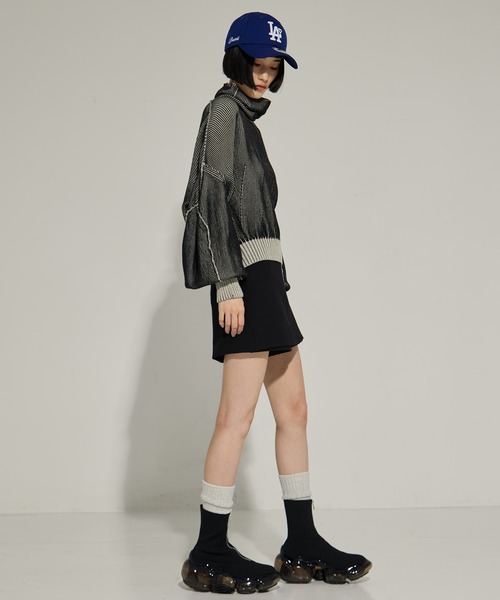 ブーツ 「grounds/グラウンズ」「STUDIOUS別注」 ZIP MOOPIE BOOTS/ジップムーピーブーツ レディースの画像
