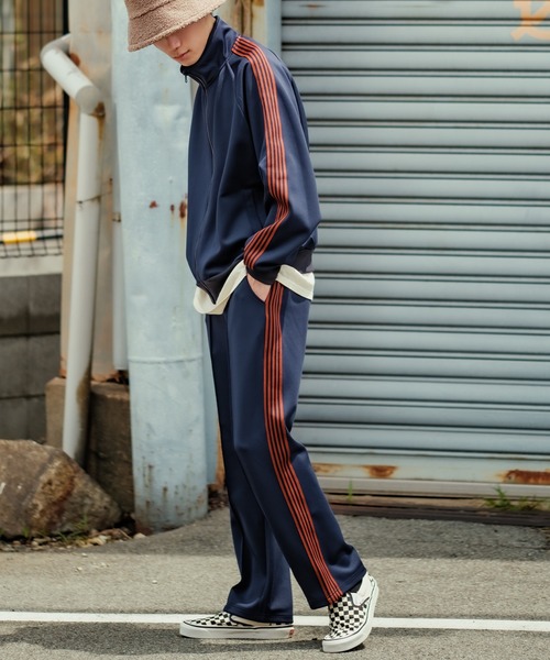 「improves」 「SIDEWAY STANCE」ジャージブルゾン MEDIUM ダークブラウン メンズ_画像6