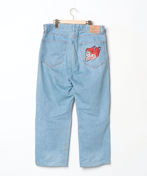 「XLARGE」 デニムパンツ 36inch ライトインディゴブルー メンズ_画像2