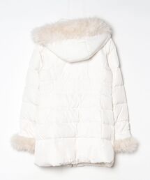 「RESEXXY」 ダウンコート SMALL ホワイト レディースの画像2