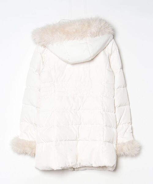 「RESEXXY」 ダウンコート SMALL ホワイト レディースの画像2