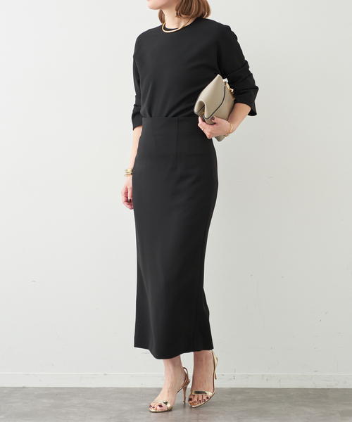 完売 Deuxieme Classe ジョーゼットハイウエストスカート Deuxieme Classe（ドゥーズィエムクラス） スカート *トリアセジョー