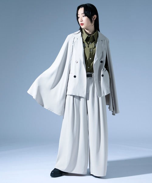 「Ellno Loset」 テーラードジャケット X-SMALL アイボリー メンズ_画像4