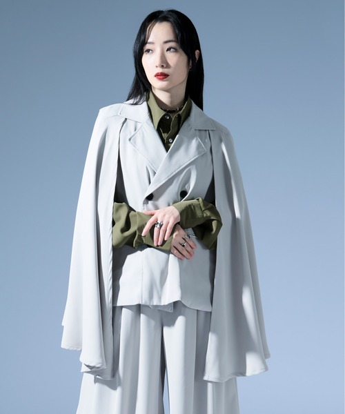 「Ellno Loset」 テーラードジャケット X-SMALL アイボリー メンズ_画像7