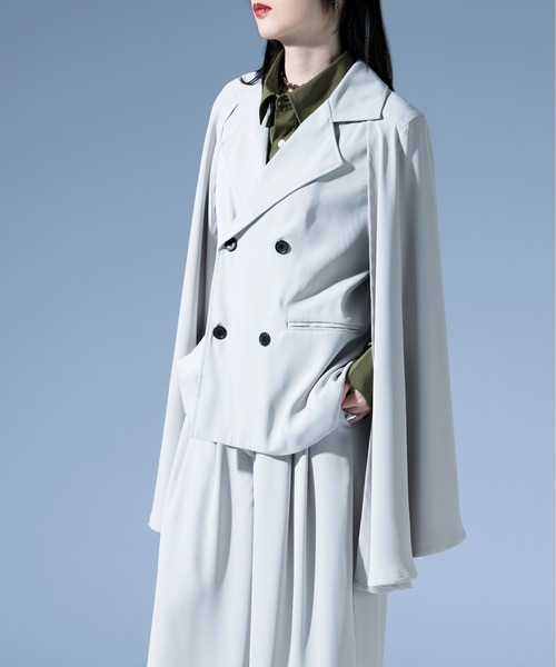 「Ellno Loset」 テーラードジャケット X-SMALL アイボリー メンズ_画像8