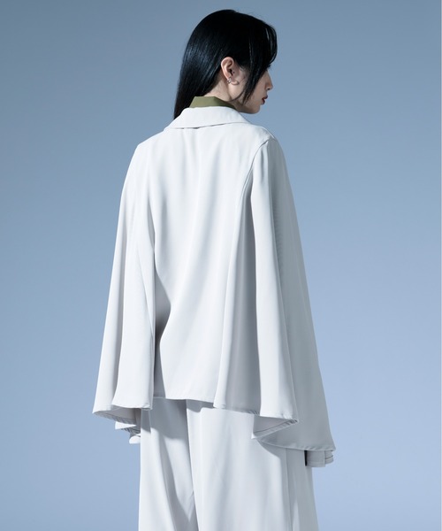 「Ellno Loset」 テーラードジャケット X-SMALL アイボリー メンズ_画像9