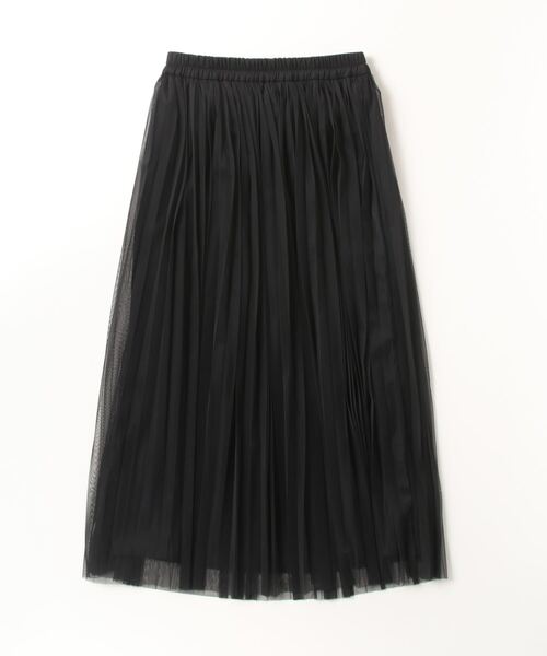 「B:MING by BEAMS」 プリーツスカート SMALL ブラック レディース_画像2