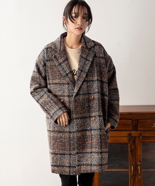 「MILLION CARATS」 コート FREE ネイビー レディース_画像2