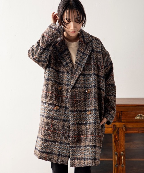 「MILLION CARATS」 コート FREE ネイビー レディース_画像6