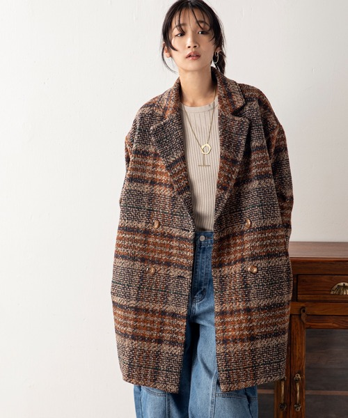 「MILLION CARATS」 コート FREE ネイビー レディース_画像7