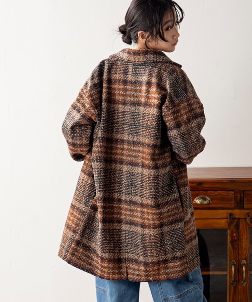 「MILLION CARATS」 コート FREE ネイビー レディース_画像9