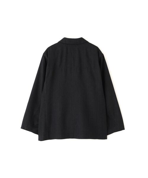 ジャケット テーラードジャケット FADED WOOL LINEN TWILL レディースの画像