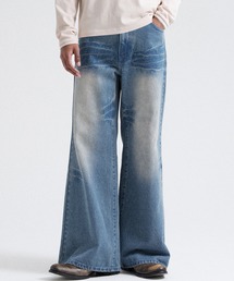 Parts Lab. ジーンズ 「Parts Lab.」Vintage Washed Flare Denim Pants 