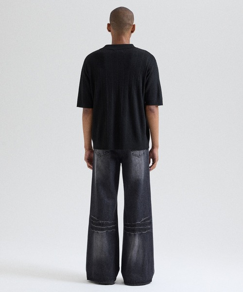 Parts Lab. ジーンズ 「Parts Lab.」Vintage Washed Flare Denim Pants
